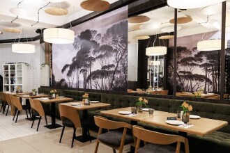 Wnętrze restauracji Szeroka