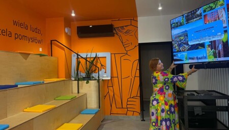 Wnętrze rybnickiego Urban labu