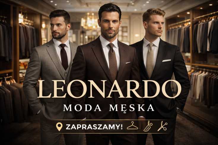 Leonardo moda męska